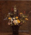 Fleurs sauvages peintre de fleurs Henri Fantin Latour